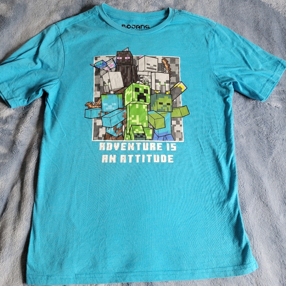 Minecraft Blue Adventure T-Shirt